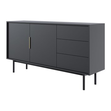 Cómoda ELI 154x82x39 cm negra