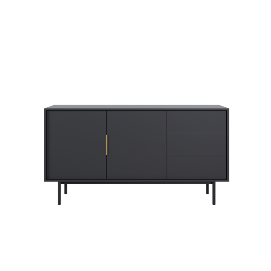 Cómoda ELI 154x82x39 cm negra
