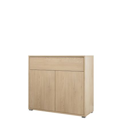 Cómoda GESITA 100x93 cm, roble Cremona