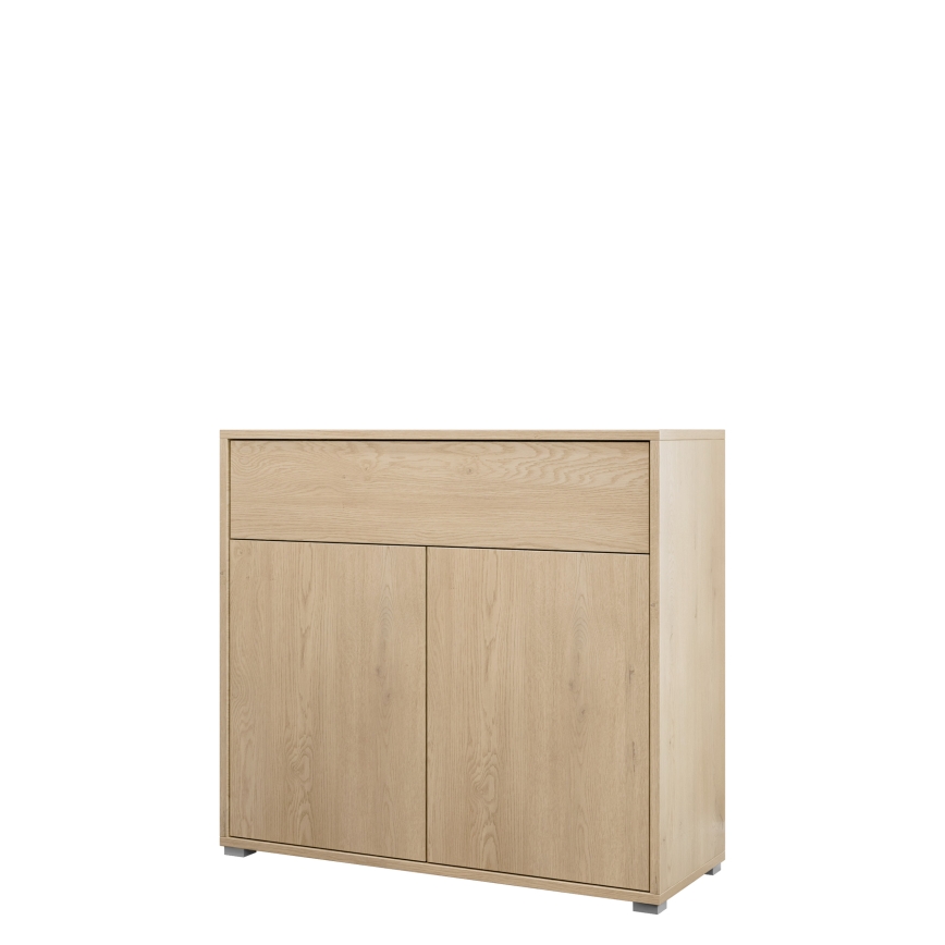 Cómoda GESITA 100x93 cm, roble Cremona
