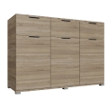 Cómoda HOPE 120x78x35 cm roble Sonoma