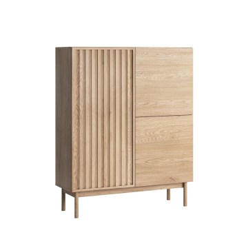 Cómoda KIOTO 106x130x37 cm roble Cremona