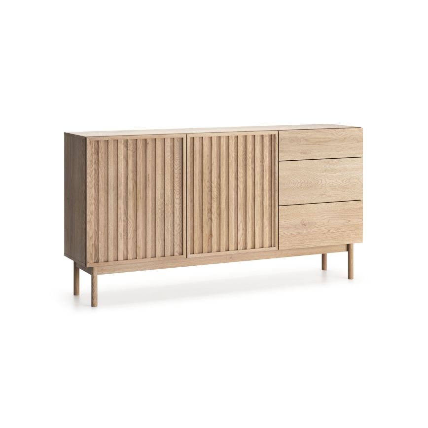Cómoda KIOTO 159 x 84 x 37 cm roble Cremona