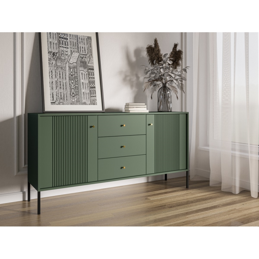 Cómoda LUE verde/negra