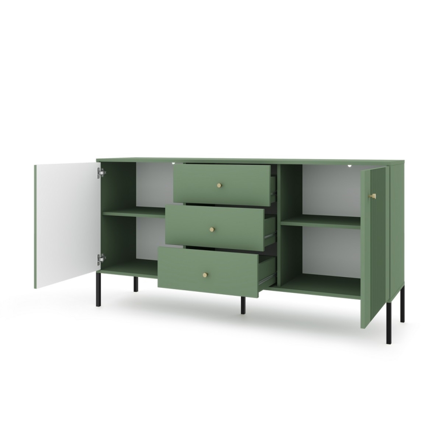 Cómoda LUE verde/negra