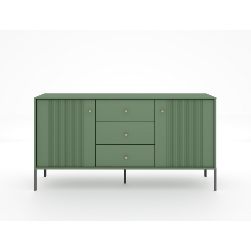 Cómoda LUE verde/negra