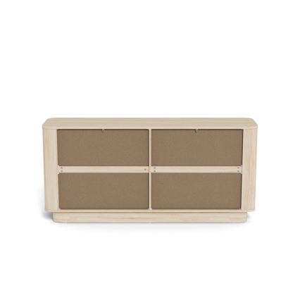 Cómoda MADERA 160x75 cm en roble blanco