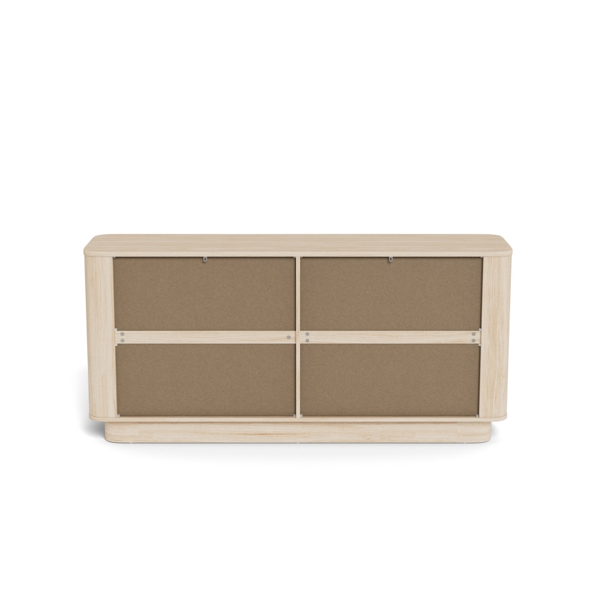 Cómoda MADERA 160x75 cm en roble blanco