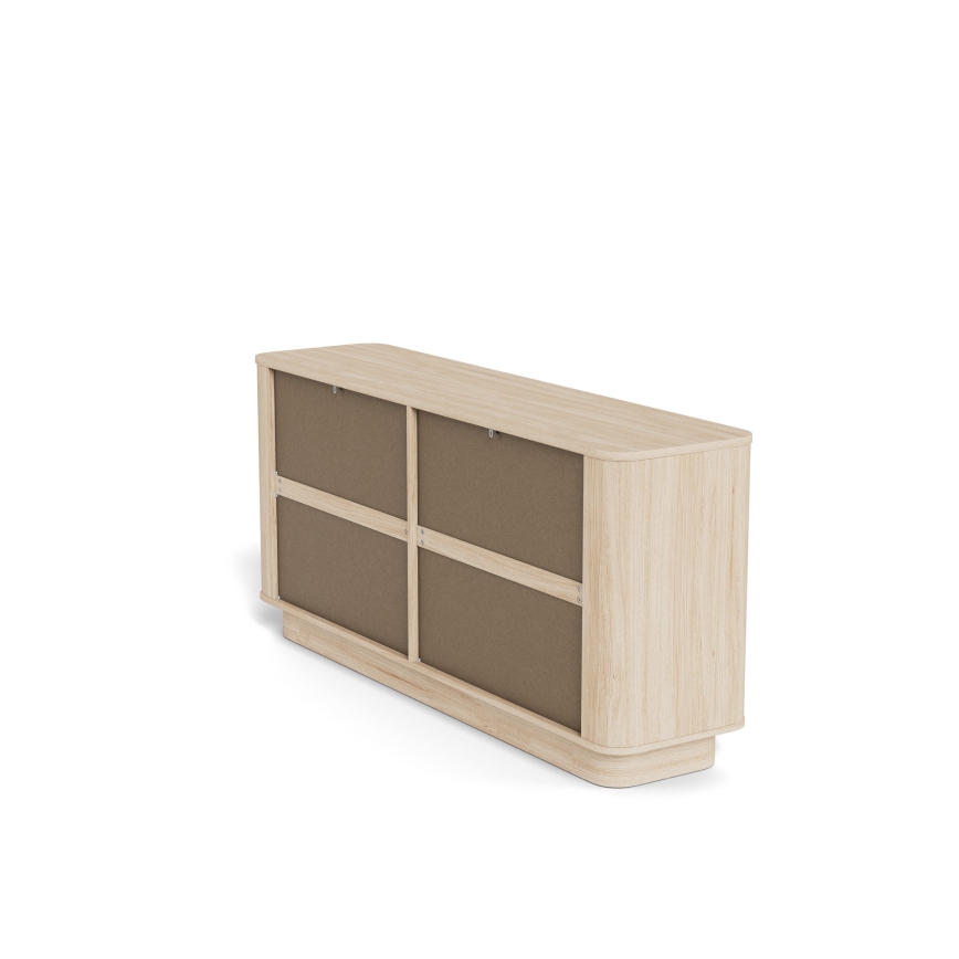 Cómoda MADERA 160x75 cm en roble blanco