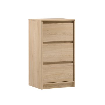 Cómoda MIYABI 47x86x40 cm roble Cremona