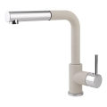 Concept BDG4527BE - Grifo de fregadero con rociador extraíble 26,9 cm granito/beige
