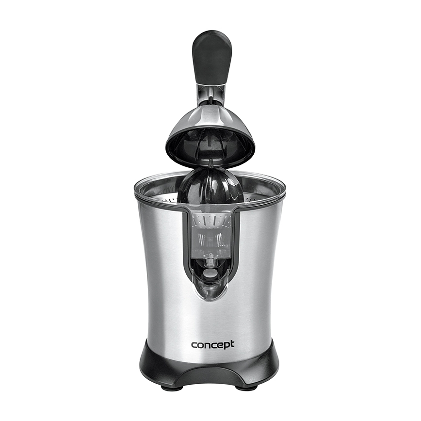 Concept CE3520 - Exprimidor de palanca para cítricos, 0,75 l, 160 W/230 V, acero inoxidable