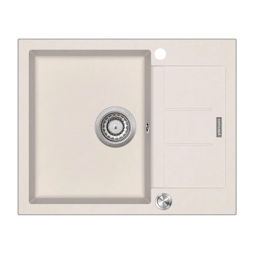 Concept DG05C45BE - Fregadero de cocina CUBIS 50x62 cm, granito/beige