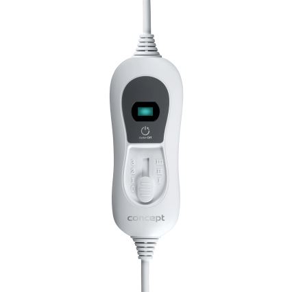 Concept DV7360 - Manta eléctrica térmica 100 W/230 V, 30 x 40 cm, gris