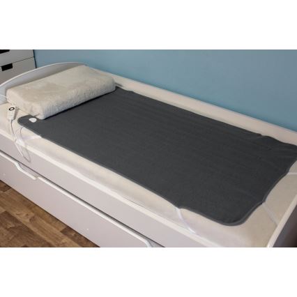 Concept DV7430 - Alfombrilla calefactora eléctrica 100 W/230 V 150 x 80 cm gris