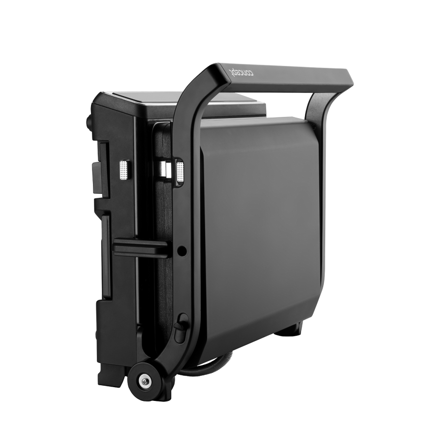 Concept ge3550 - Grill de contacto con sonda de temperatura 2000W/230V negro