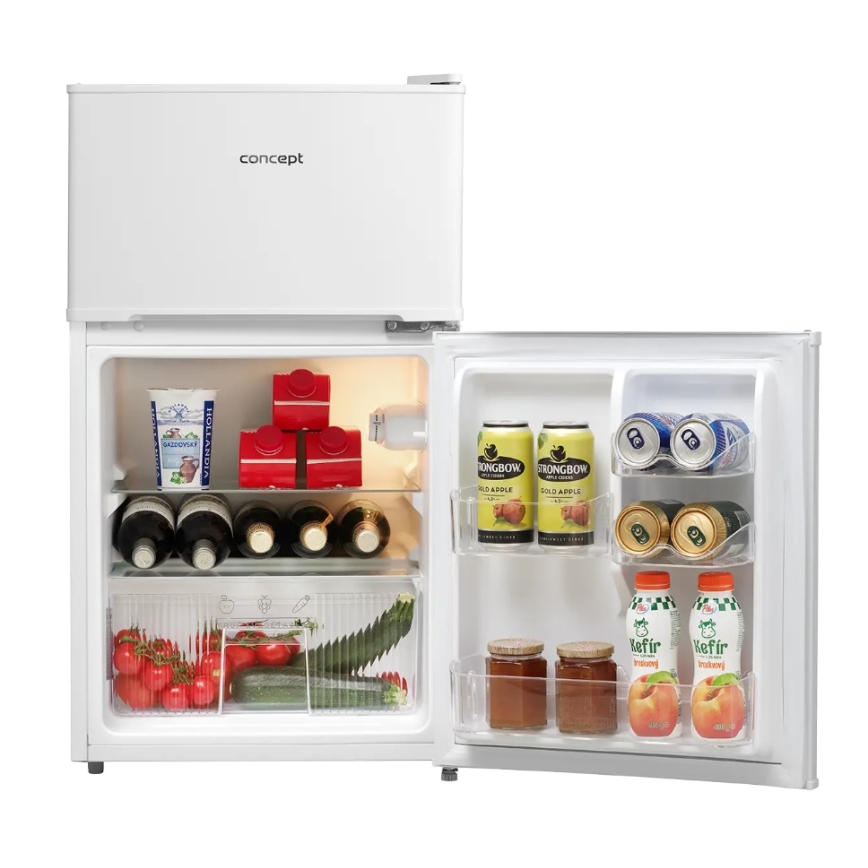 Concept LFT2047whN - Frigorífico con congelador de 87 l, blanco