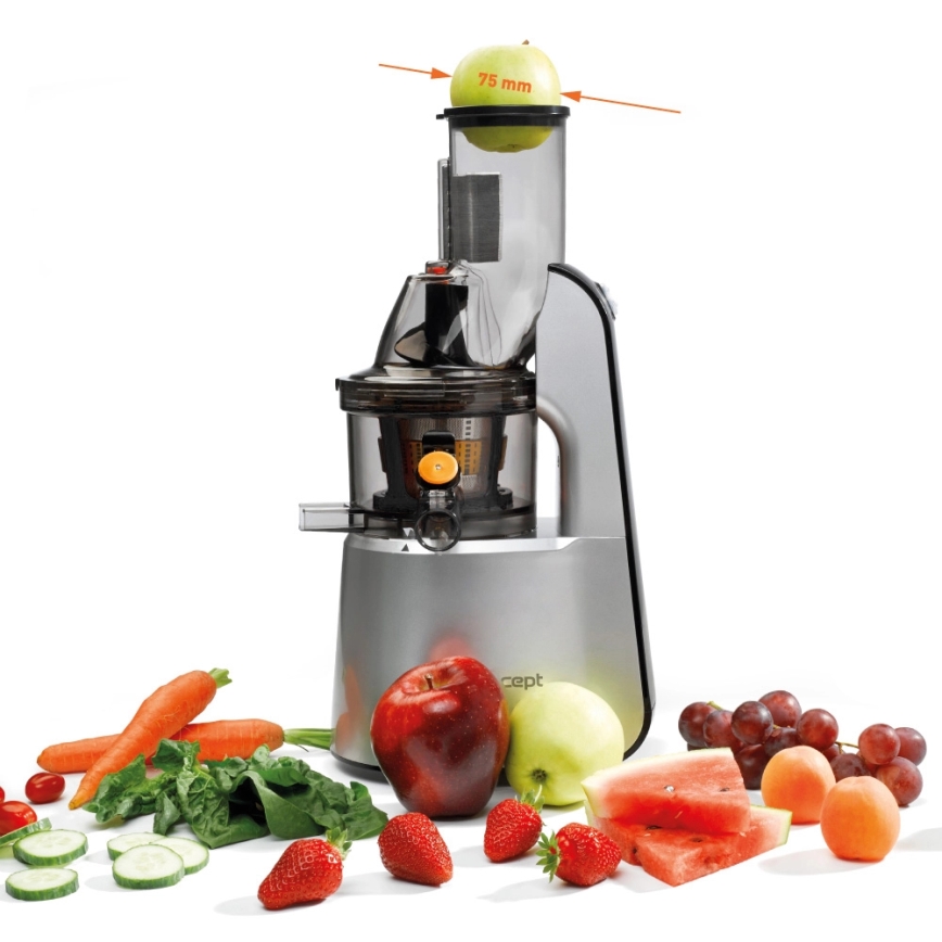 Concept LO7065 - Extractor de jugos de sinfín 3 en 1 240W/230V gris