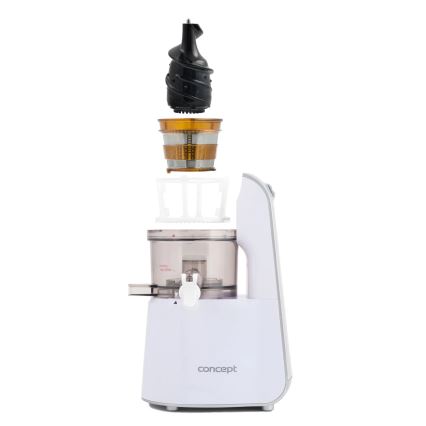 Concept LO7066 - Extractor de zumos masticador 3 en 1 240W/230V blanco