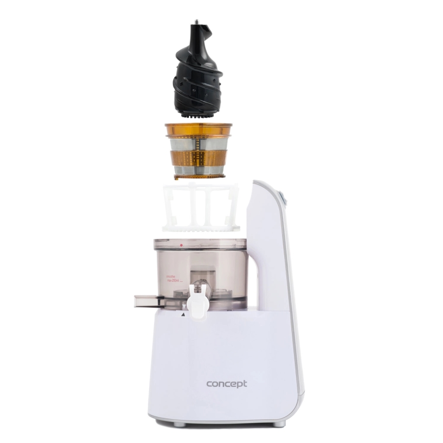 Concept LO7066 - Extractor de zumos masticador 3 en 1 240W/230V blanco