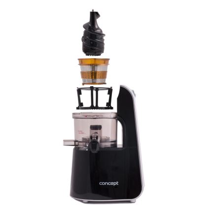 Concept LO7067 - Extractor de jugos masticador 3 en 1, 240 W/230 V, negro
