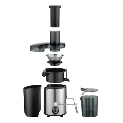 Concept LO7095 - Extractor centrífugo de jugos 1000W/230V negro/acero inoxidable