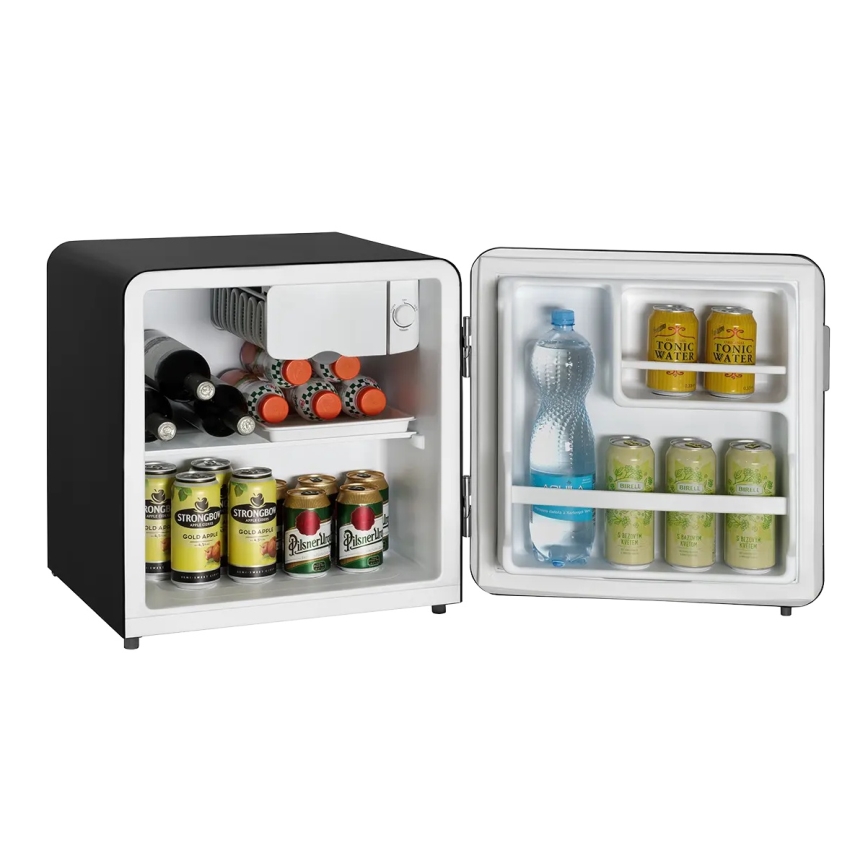 Concept LR2047bcN - Minibar retro 47 l negro
