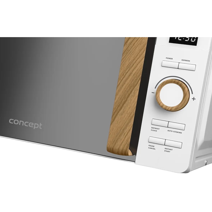 Concept MT4420wh - Microondas 800W/230V 20 l blanco