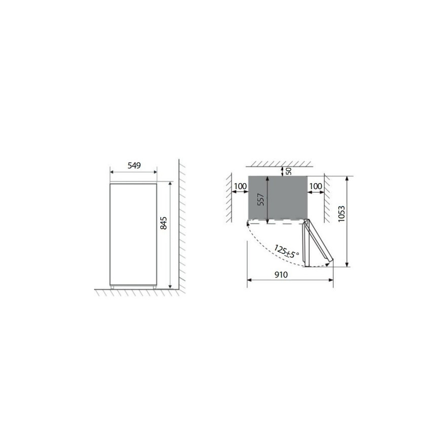 Concept MZ2355bc - Congelador con cajones de 85 l, negro