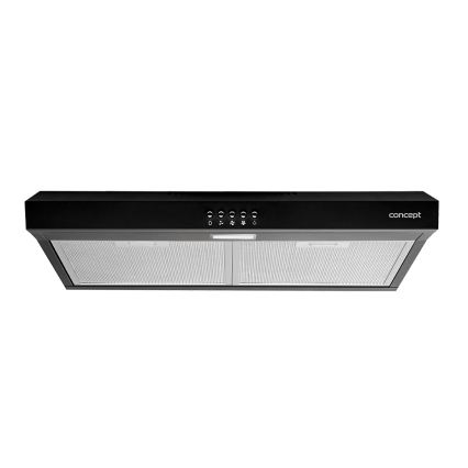 Concept OPP1260bc - Campana extractora bajo mueble 59,5 cm negra