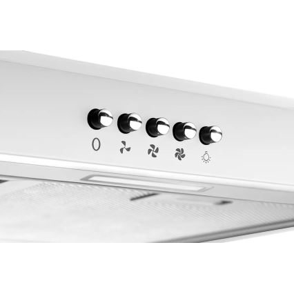 Concept OPP1260wh - Campana extractora bajo mueble 59,5 cm blanca