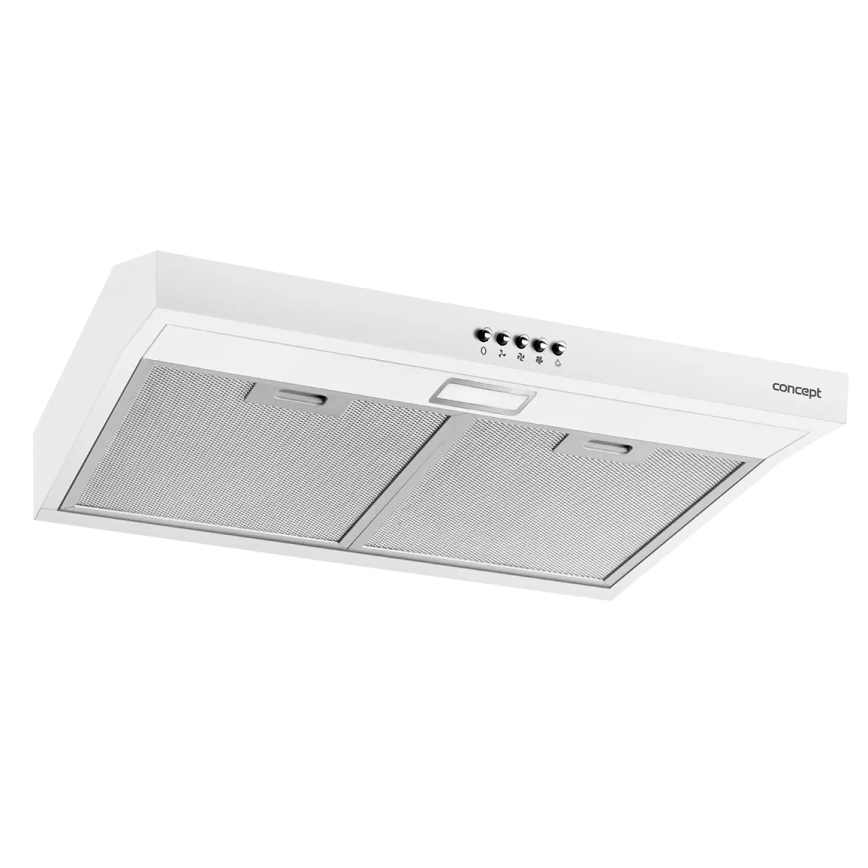Concept OPP1260wh - Campana extractora bajo mueble 59,5 cm blanca