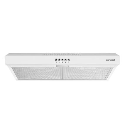 Concept OPP1260wh - Campana extractora bajo mueble 59,5 cm blanca