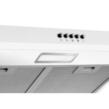 Concept OPP1260wh - Campana extractora bajo mueble 59,5 cm blanca