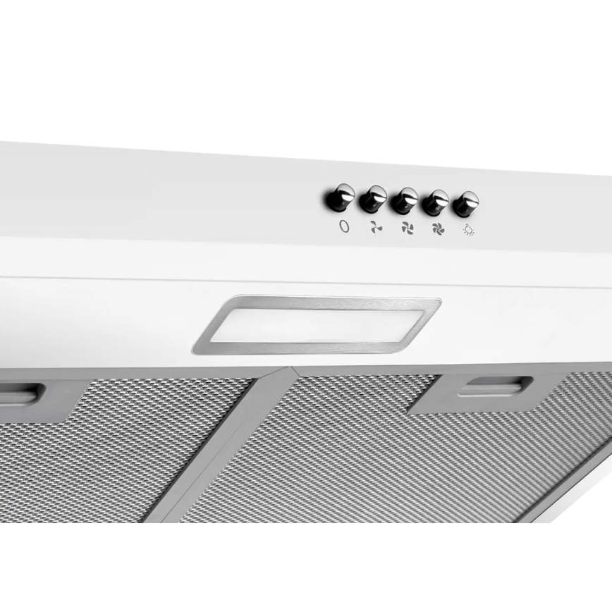 Concept OPP1260wh - Campana extractora bajo mueble 59,5 cm blanca