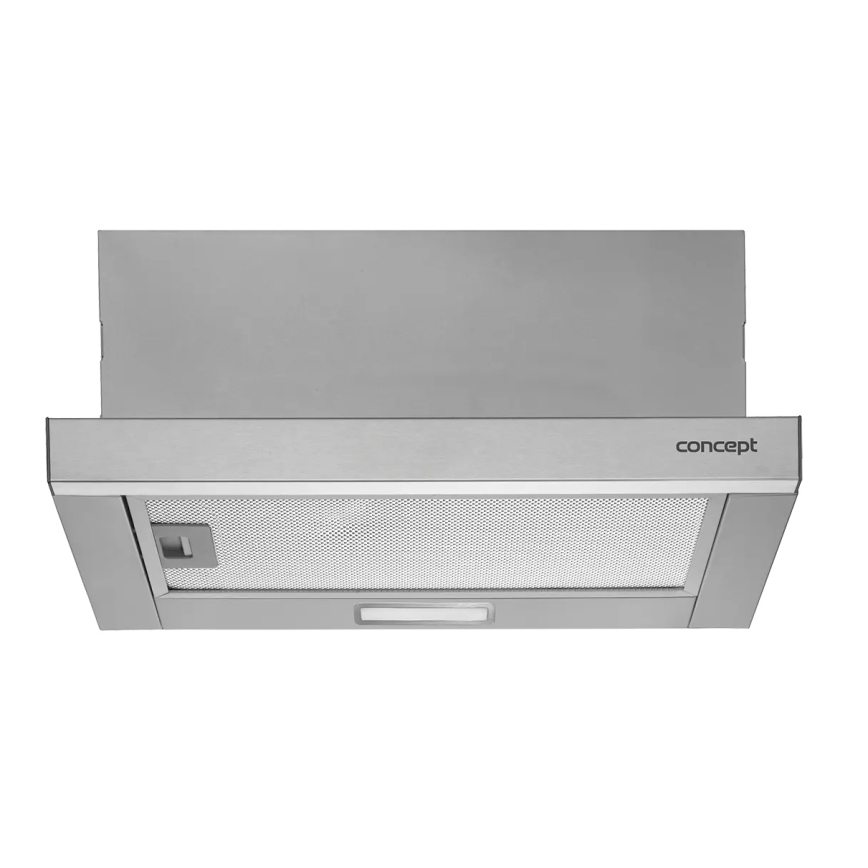 Concept OPV3150 - Campana extractora telescópica de 49,5 cm en acero inoxidable
