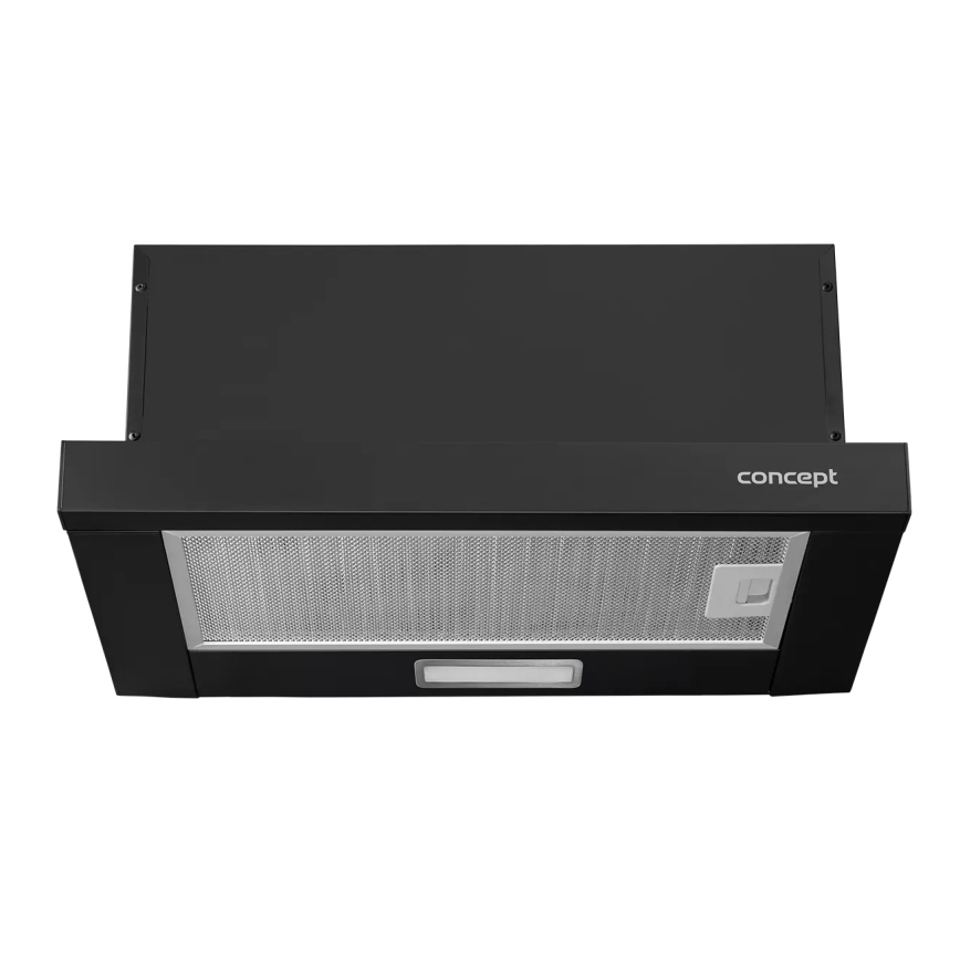 Concept OPV3150bc - Campana extractora telescópica 49,5 cm negra