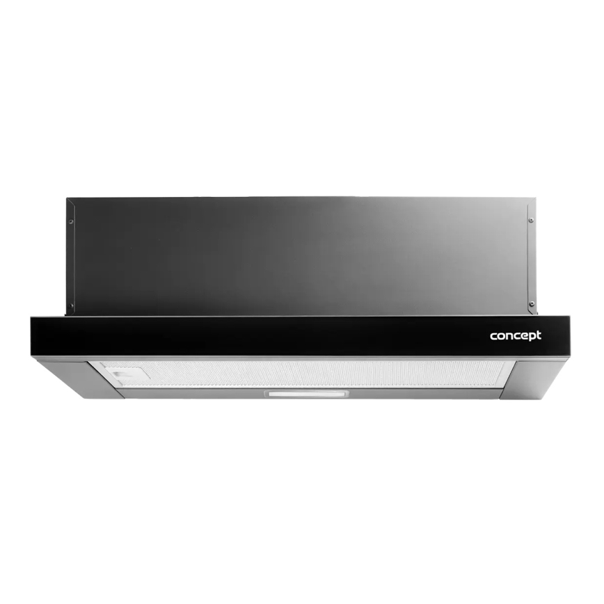 Concept OPV3560bc - Campana extractora telescópica 59,5 cm negra