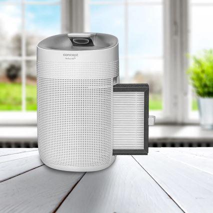 Concept OV1200 - Deshumidificador y purificador de aire PERFECT AIR 1 l 45W/230V blanco