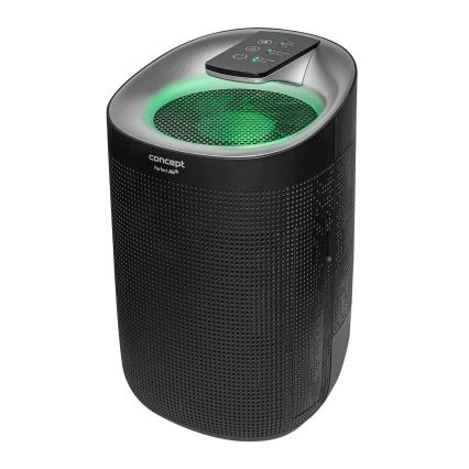 Concept OV1210 - Deshumidificador y purificador de aire PERFECT AIR 1 l 45W/230V negro