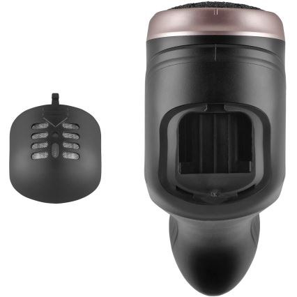 Concept PN3020 - Lima eléctrica para talones PERFECT SKIN 5V 1200 mAh IPX6 negro/oro rosa