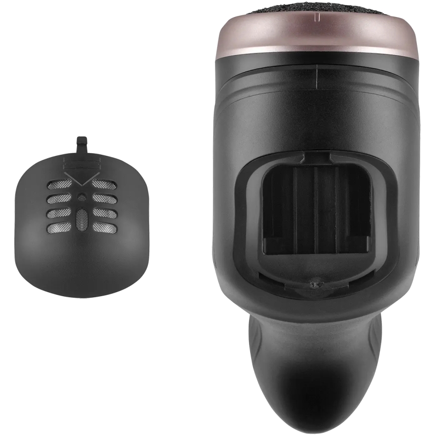 Concept PN3020 - Lima eléctrica para talones PERFECT SKIN 5V 1200 mAh IPX6 negro/oro rosa