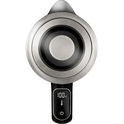 Concept RK4190 - Hervidor eléctrico con control de temperatura y filtro, 1,7 l, 2200 W/230 V, acero inoxidable