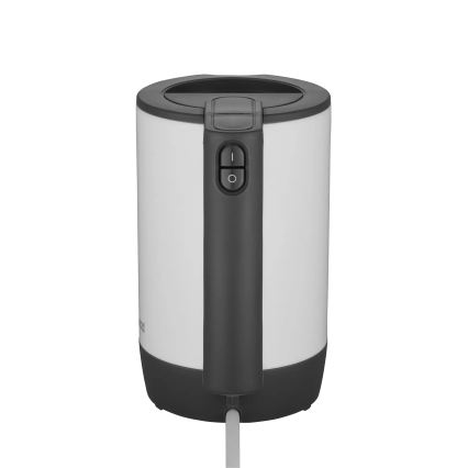 Concept RK7030 - Hervidor eléctrico de viaje 0,5 l 1080W/230V gris/blanco + 2 tazas