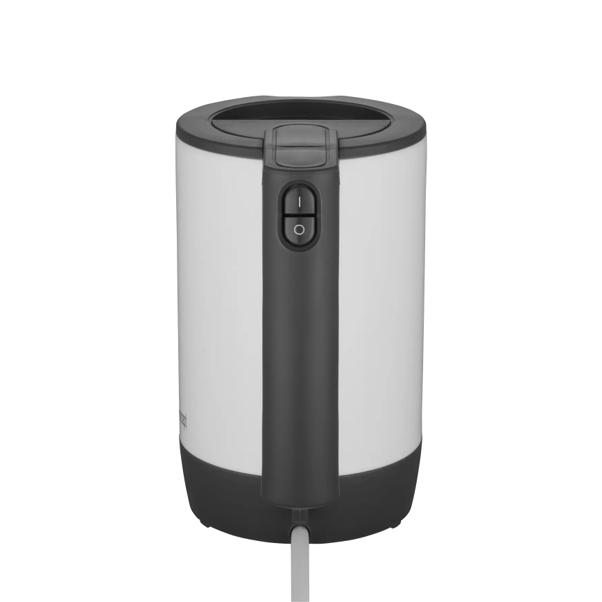 Concept RK7030 - Hervidor eléctrico de viaje 0,5 l 1080W/230V gris/blanco + 2 tazas