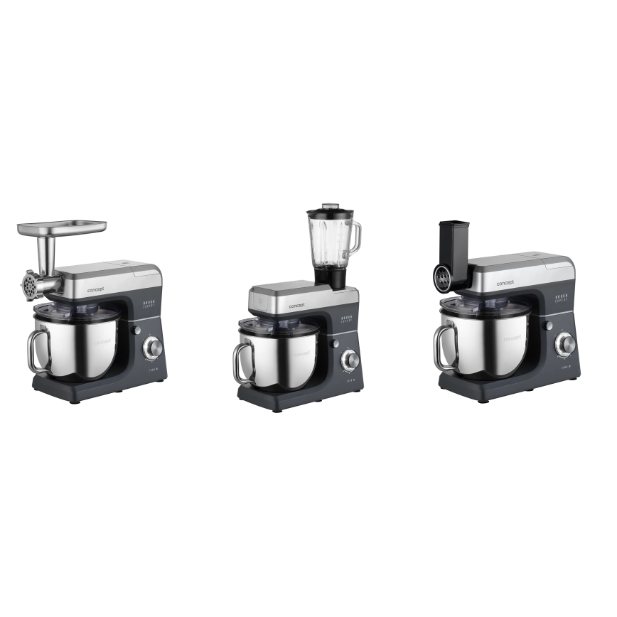 Concept RM6000 - Robot planetario de cocina DOUGH EXPERT 1900W/230V antracita/acero inoxidable