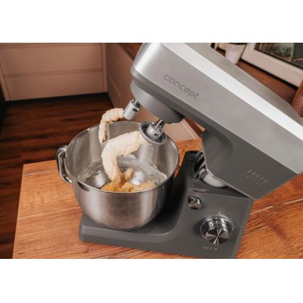 Concept RM6010 - robot planetario de cocina DOUGH EXPERT 1900W/230V antracita/acero inoxidable