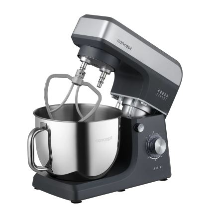 Concept RM6010 - robot planetario de cocina DOUGH EXPERT 1900W/230V antracita/acero inoxidable