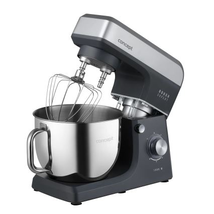 Concept RM6010 - robot planetario de cocina DOUGH EXPERT 1900W/230V antracita/acero inoxidable