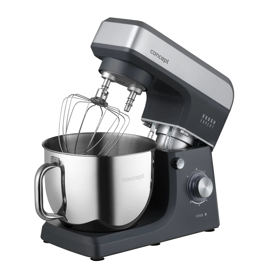 Concept RM6010 - robot planetario de cocina DOUGH EXPERT 1900W/230V antracita/acero inoxidable